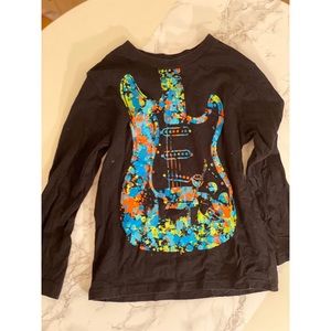 Guitar Long Sleeve Sz 5/6 Children’s Place Boys
